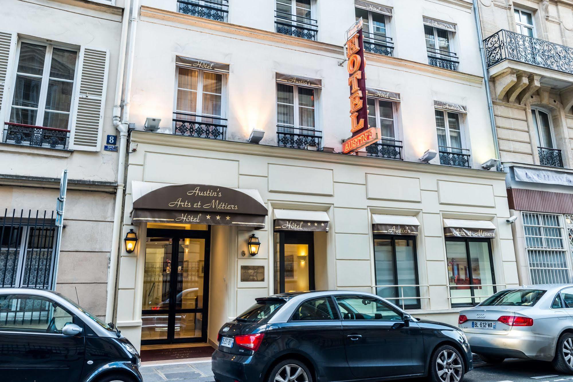 Austin'S Arts Et Metiers Hotel Párizs Kültér fotó